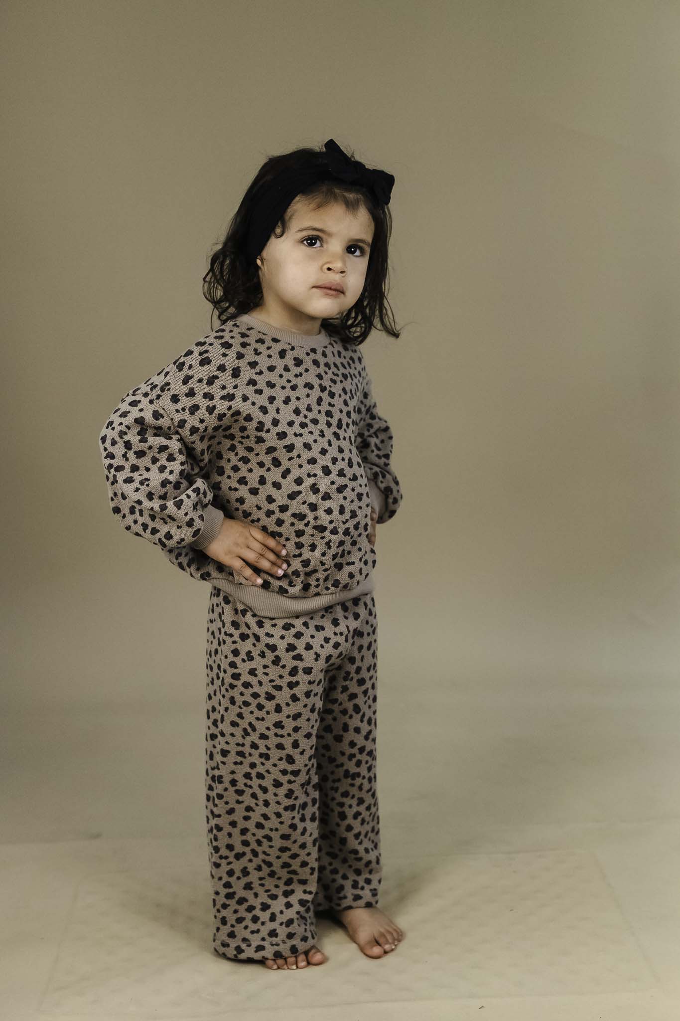 Play Up Leopard Printed Jersey Pants