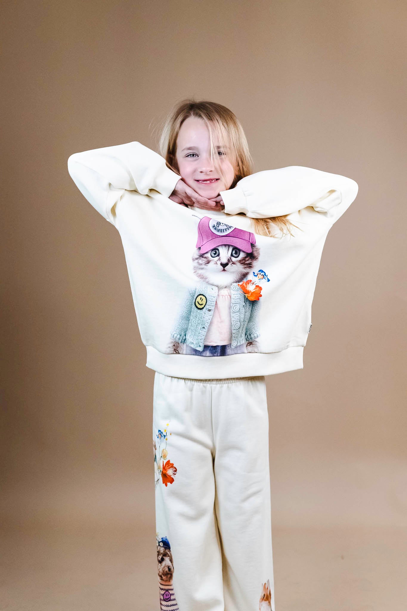 Molo Maxi Kitty Miauu Pullover