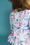 Flap Happy Mermaid Friends UPF 50 Rashguard