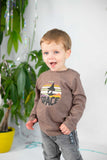 Baby Face Mocca Space Long Sleeve Shirt