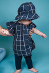 Musli Night Blue Check Dress