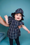 Musli Night Blue Check Dress