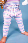 Huxbaby Rainbow Stripe Rib Legging