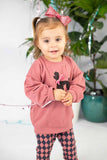 Baby Face Red Clay Poodle Sweatshirt