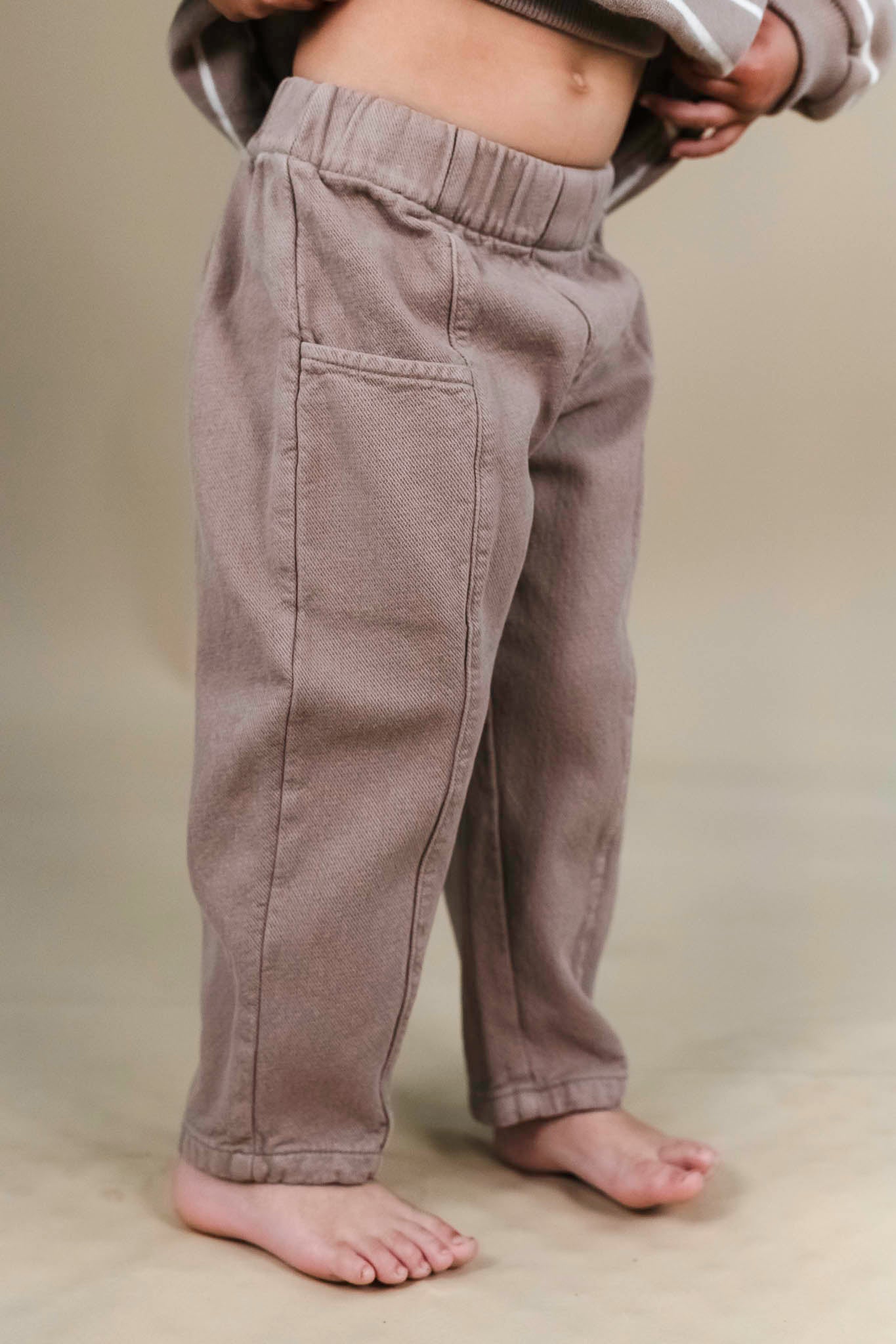 Play Up Tan Twill Trousers