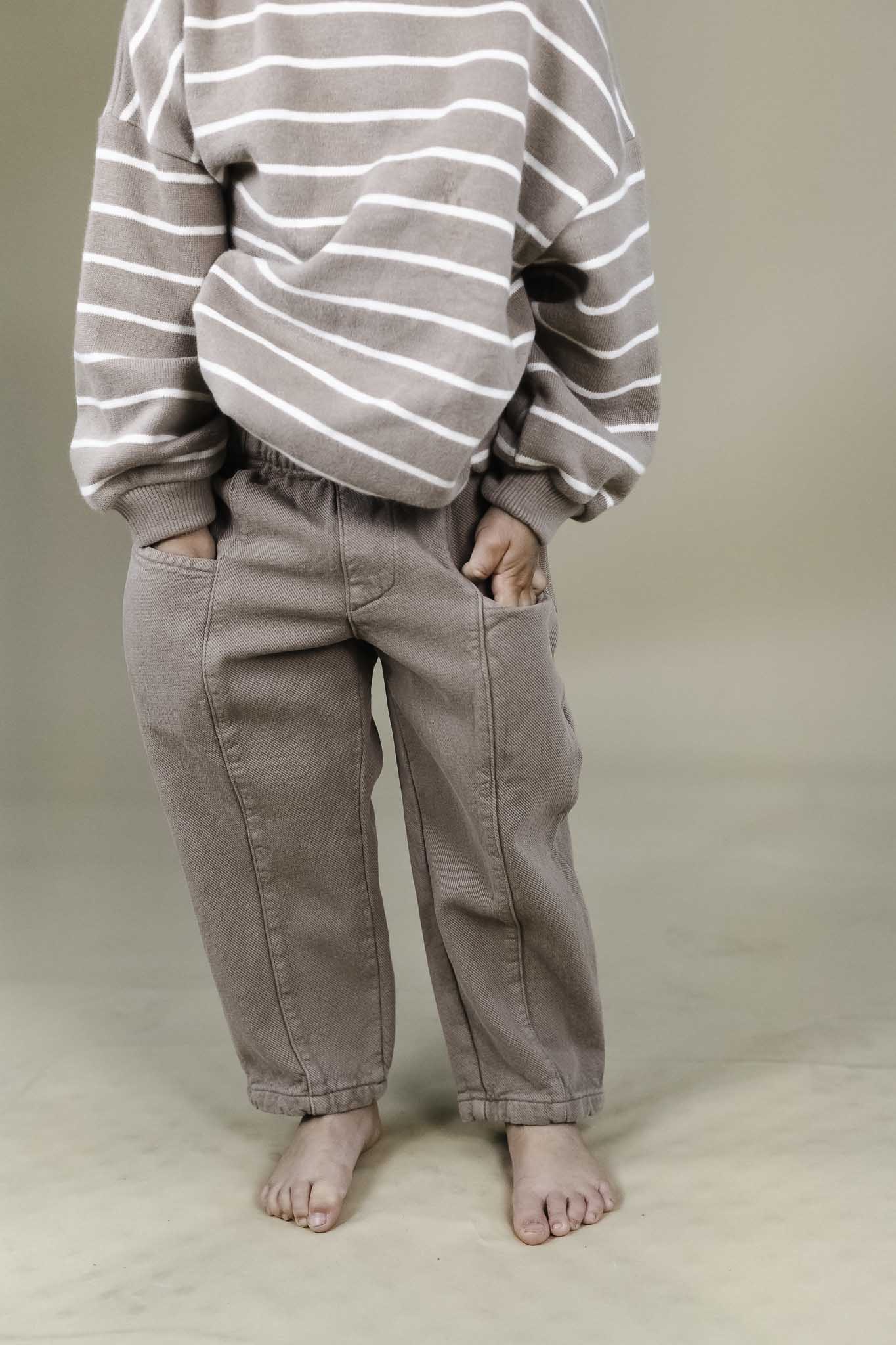 Play Up Tan Twill Trousers