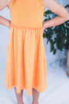 Musli Tangerine Alfa Rib Flared Dress