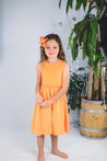 Musli Tangerine Alfa Rib Flared Dress