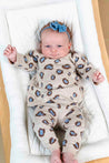 Mayoral Newborn Tapioca Cheetah Knit Set