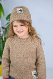 Mayoral Truffle Knitted Hat & Scarf Set