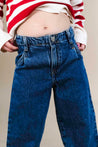 Mayoral Wide Leg Denim Pants