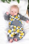 Miki Miette Wonder Wall Smiley Face Romper