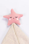 Viverano Organic Pink Star Lovey Cuddle Cloth