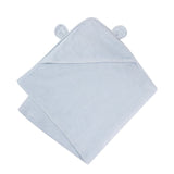 Organic Cotton Blue Hooded Towel