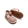 Consciously Baby Rosewater Leather Pocket Sandal Soft Sole