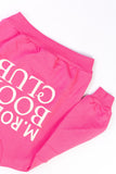 Mini Rodini Pink Book Club Sweatshirt