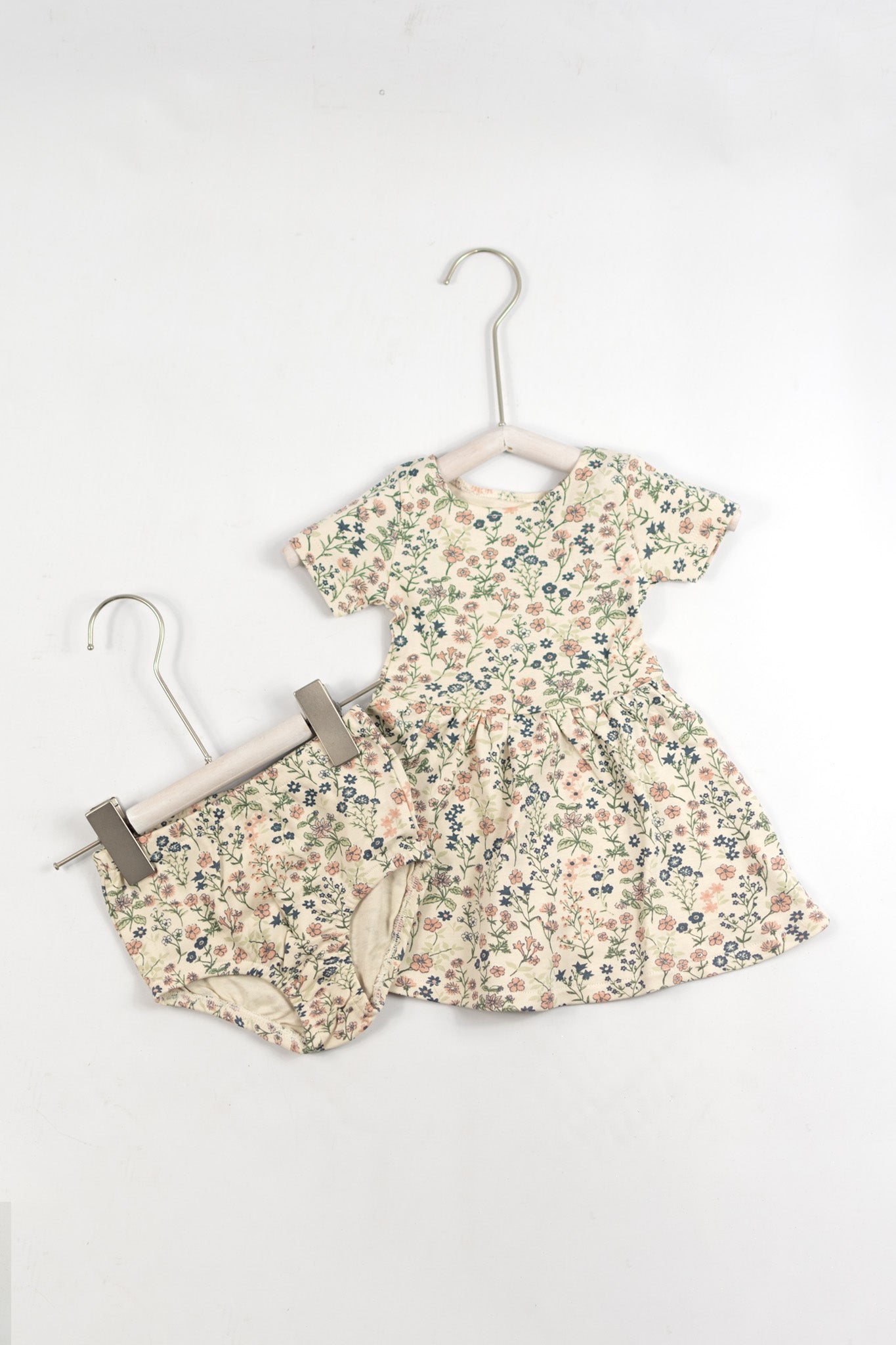 Colored Organics Meadow Floral Swing Dress