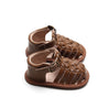 Consciously Baby Hazelnut Leather Sandal Soft Sole