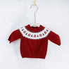Mayoral Newborn Red Christmas Sweater