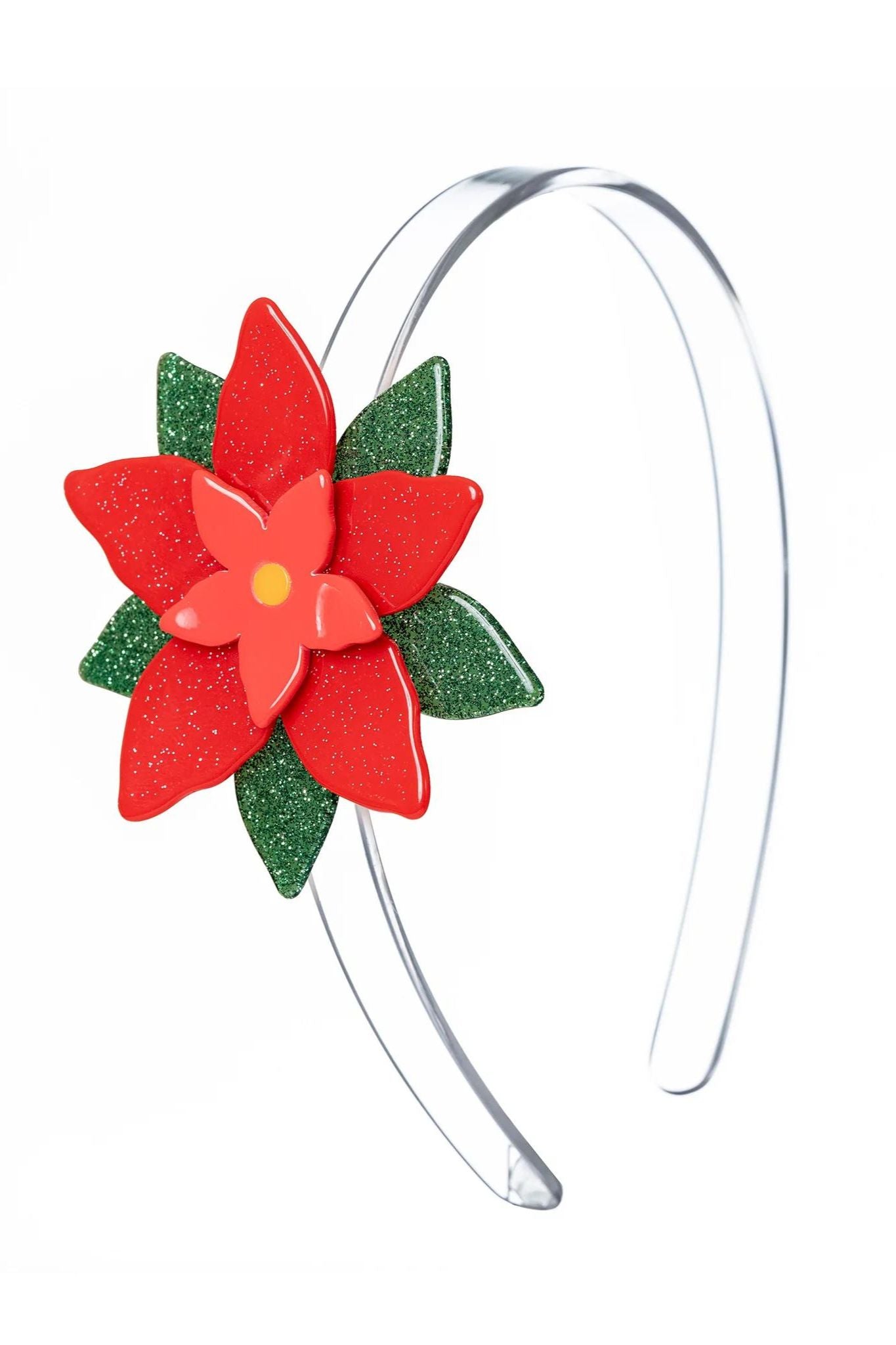 Lilies & Roses NY Poinsettia Red Headband