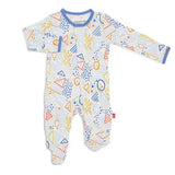 Magnetic Me Organic Cotton Dada-ism Footie