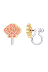 Shell-abrate Clip On Earrings