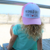 Grom Squad pink or black "mermaid hair don't care girls hat