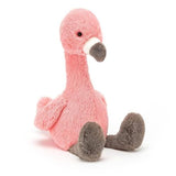 JellyCat plush small pink flamingo toy