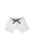 White Drawstring Shorts (Baby Boy)