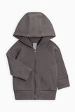 Pewter Max French Terry Zip-Up (Toddler + Little Boy)