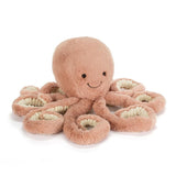 JellyCat small plush apricot octopus toy