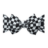 Printed Knot Headband Checkmate Baby Bling