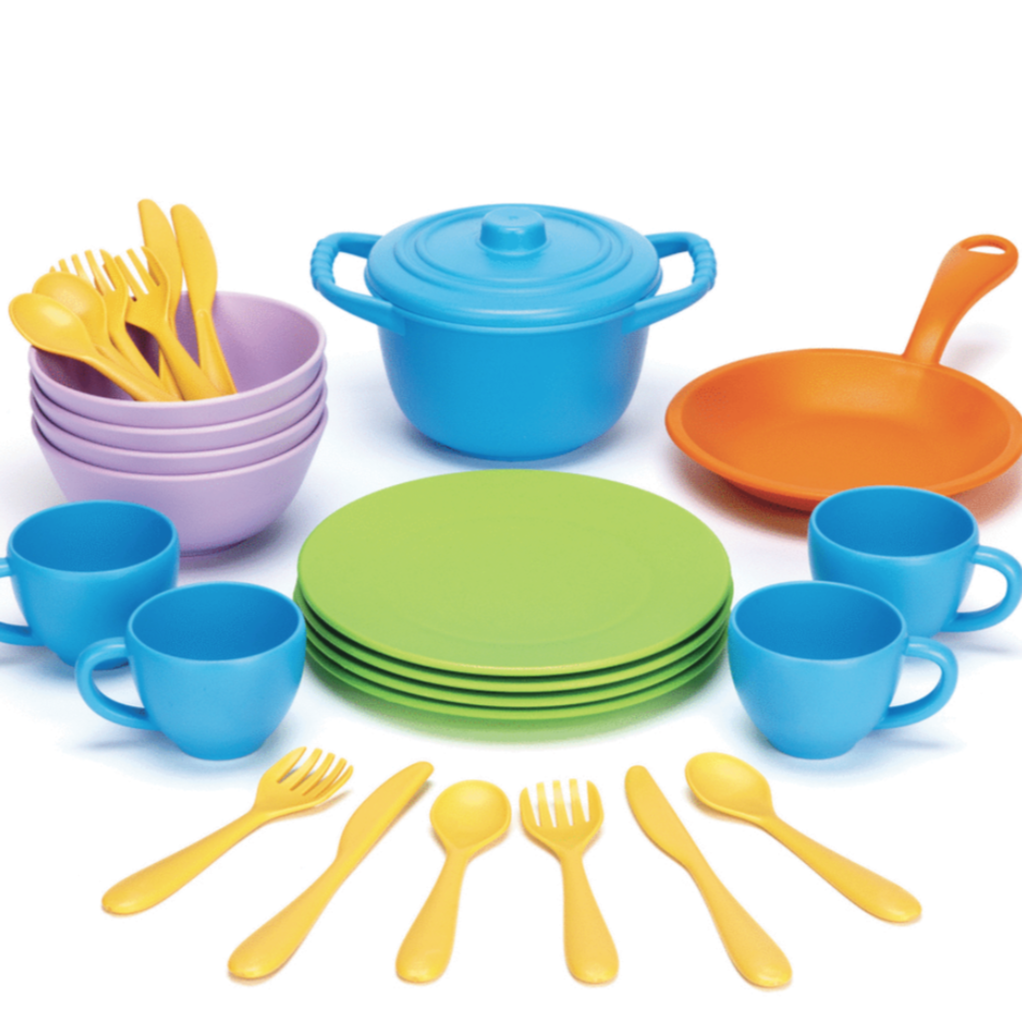 Green Toys 27 piece cookware & dining set