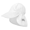 Flap Happy UPF50+ White Swim Flap Hat