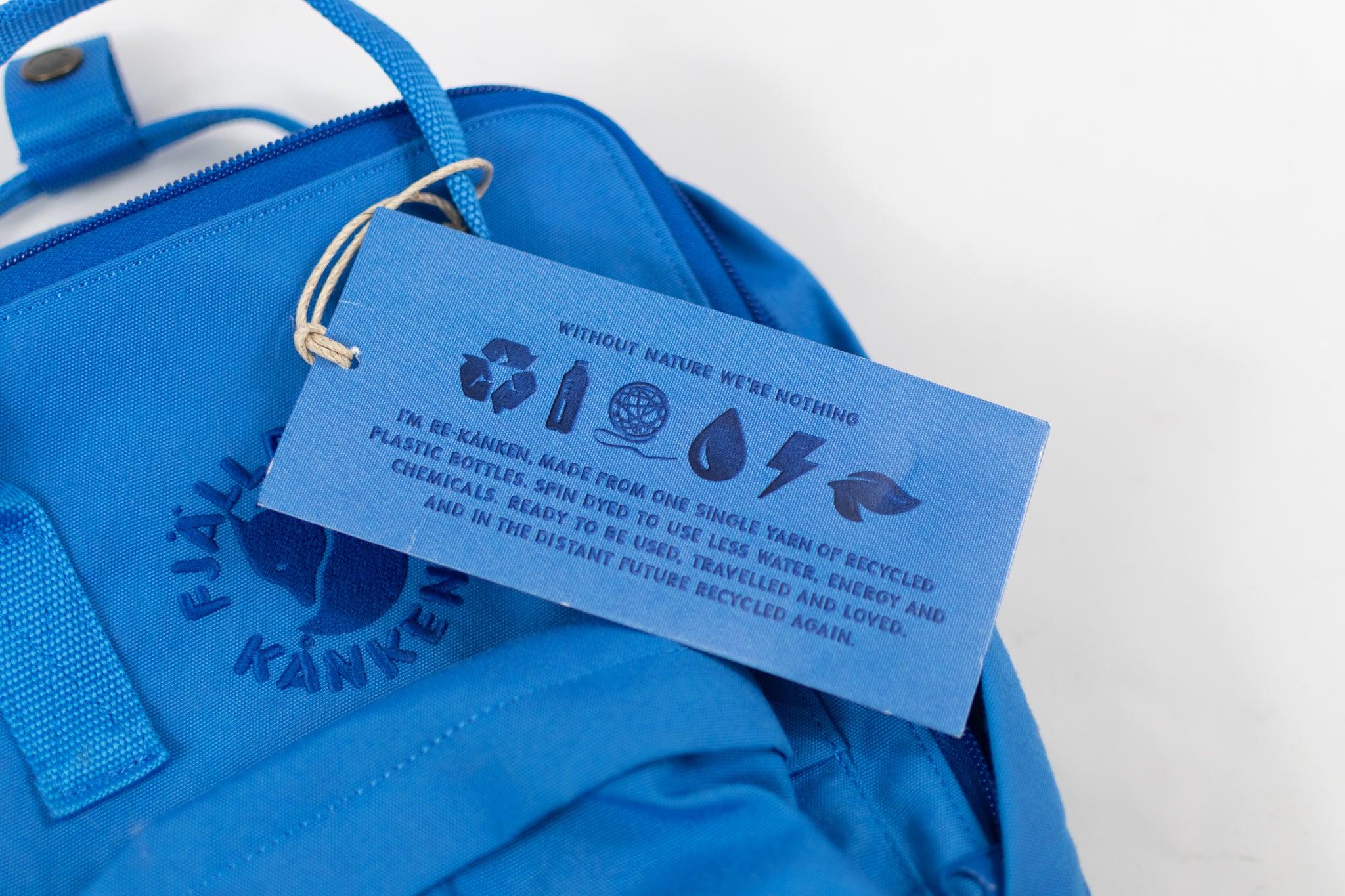 Fjallraven Re-Kanken Mini Backpack - UN Blue