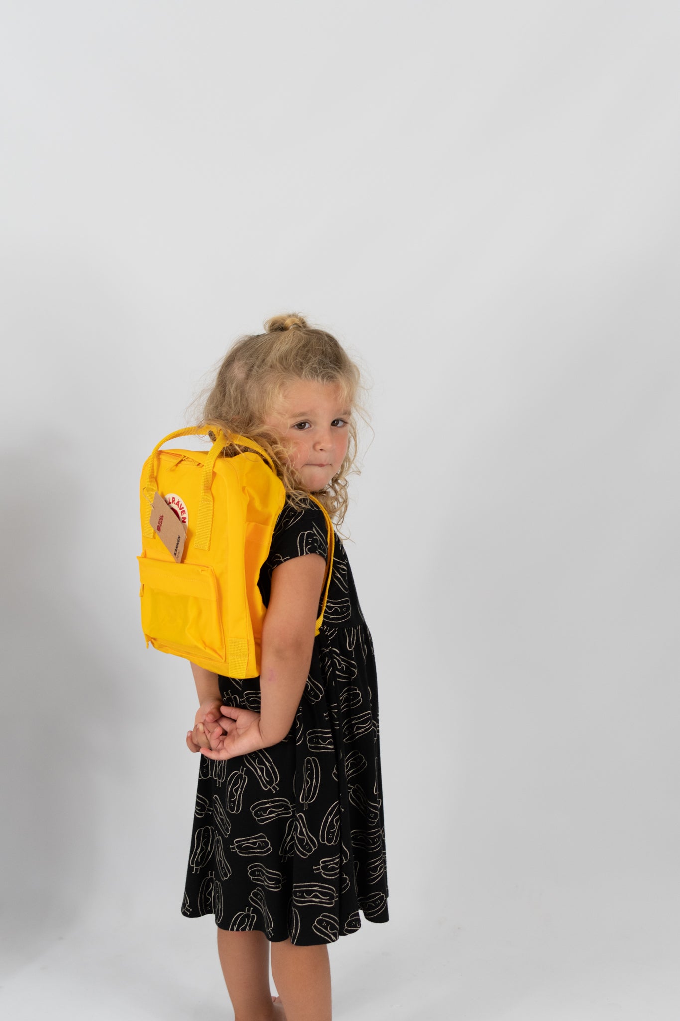 ga zo door erectie badge Kanken Warm Yellow Mini Backpack – Bowfish Kids