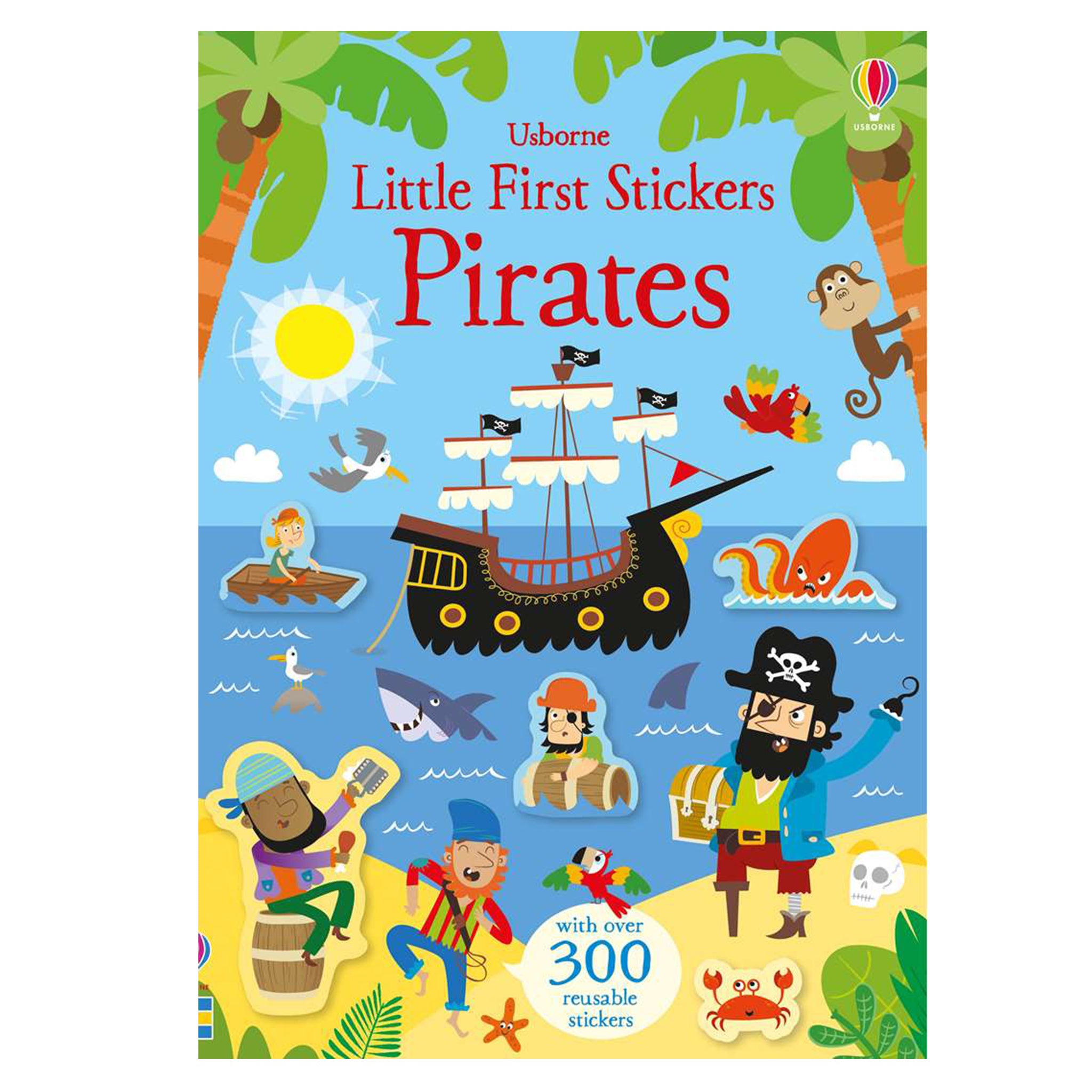 Little Stickers Pirates Book